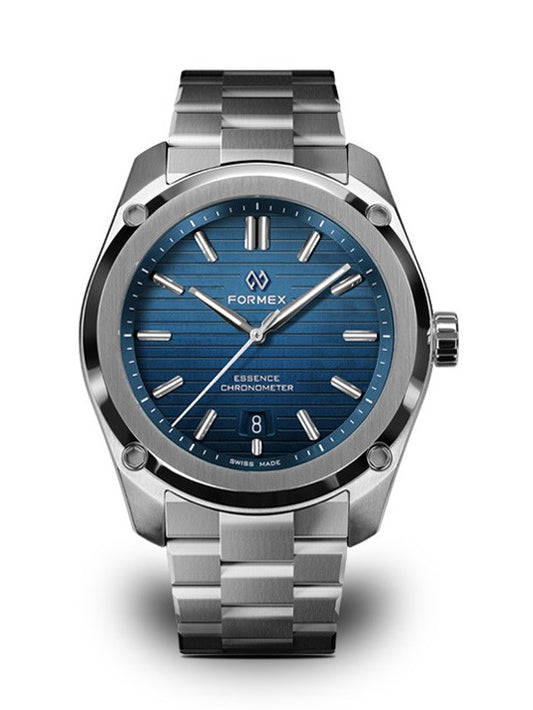 Formex Essence 41 Chronomètre automatique "Bleu" 41mm bracelet en acier