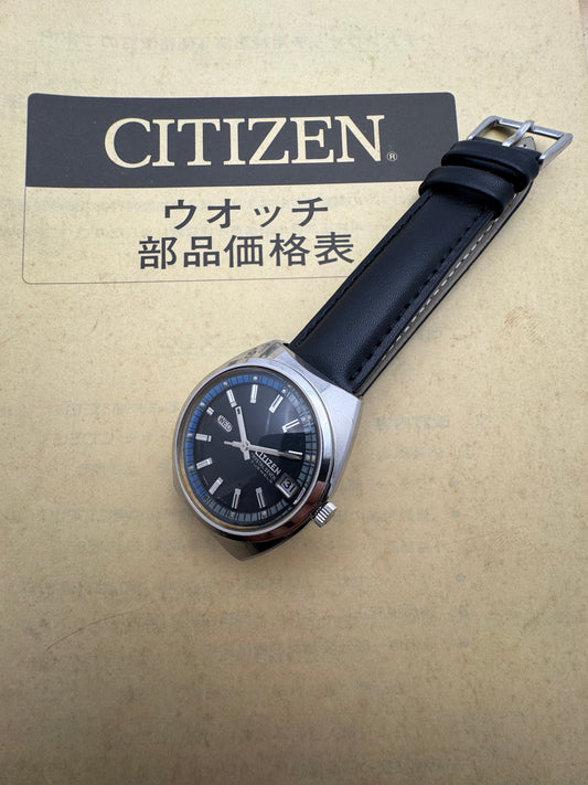 Citizen Crystal Seven Automatic 27 Jewels (ACSS 2932 Y) – Parawater – Tag/Datum – Mai 1968, in frisch in Japan revidiert
