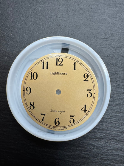 Citizen Original Zifferblatt 3630-367330 „Lighthouse / Lumen Majus" (rund, Gold/Railroad) – NOS