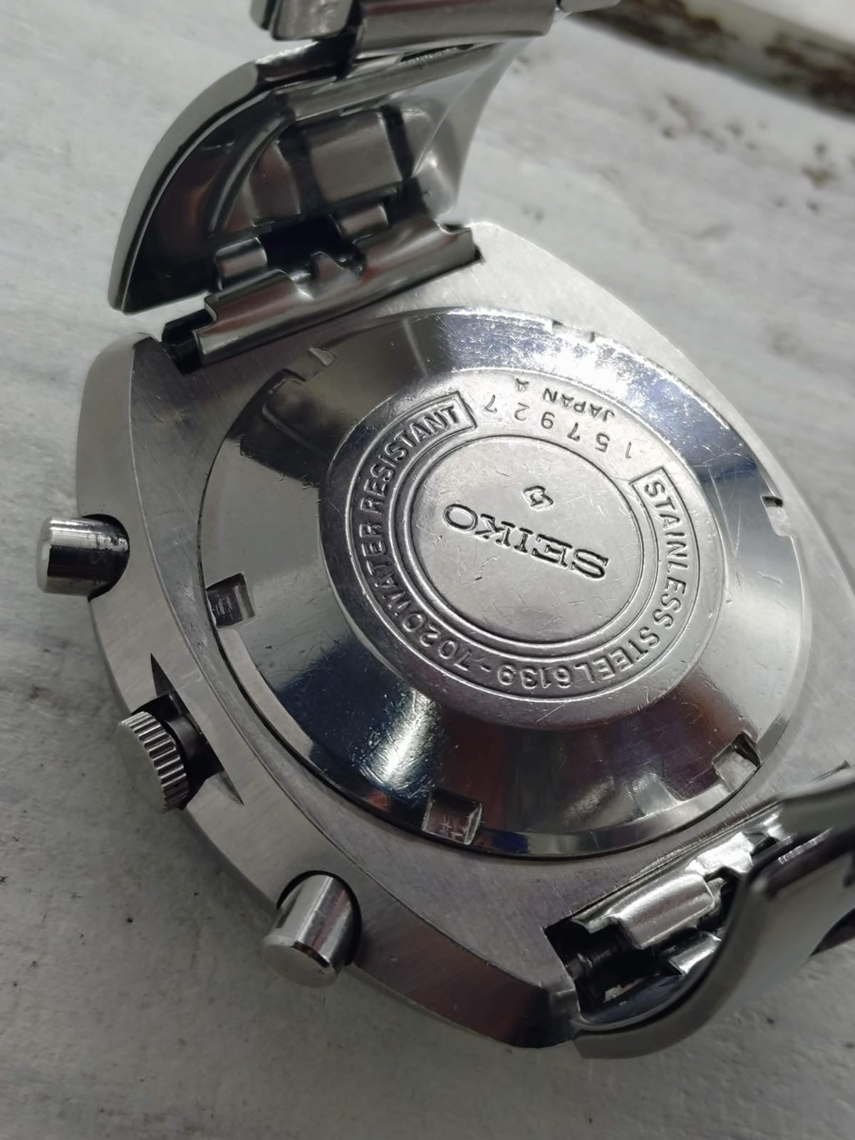Seiko 5 Sports JDM Speed-Timer 6139-7020 – Caliber 6139, 21 jewels, Suwa Seikosha – Inner bezel, blue regatta counter – May 1971 – freshly serviced