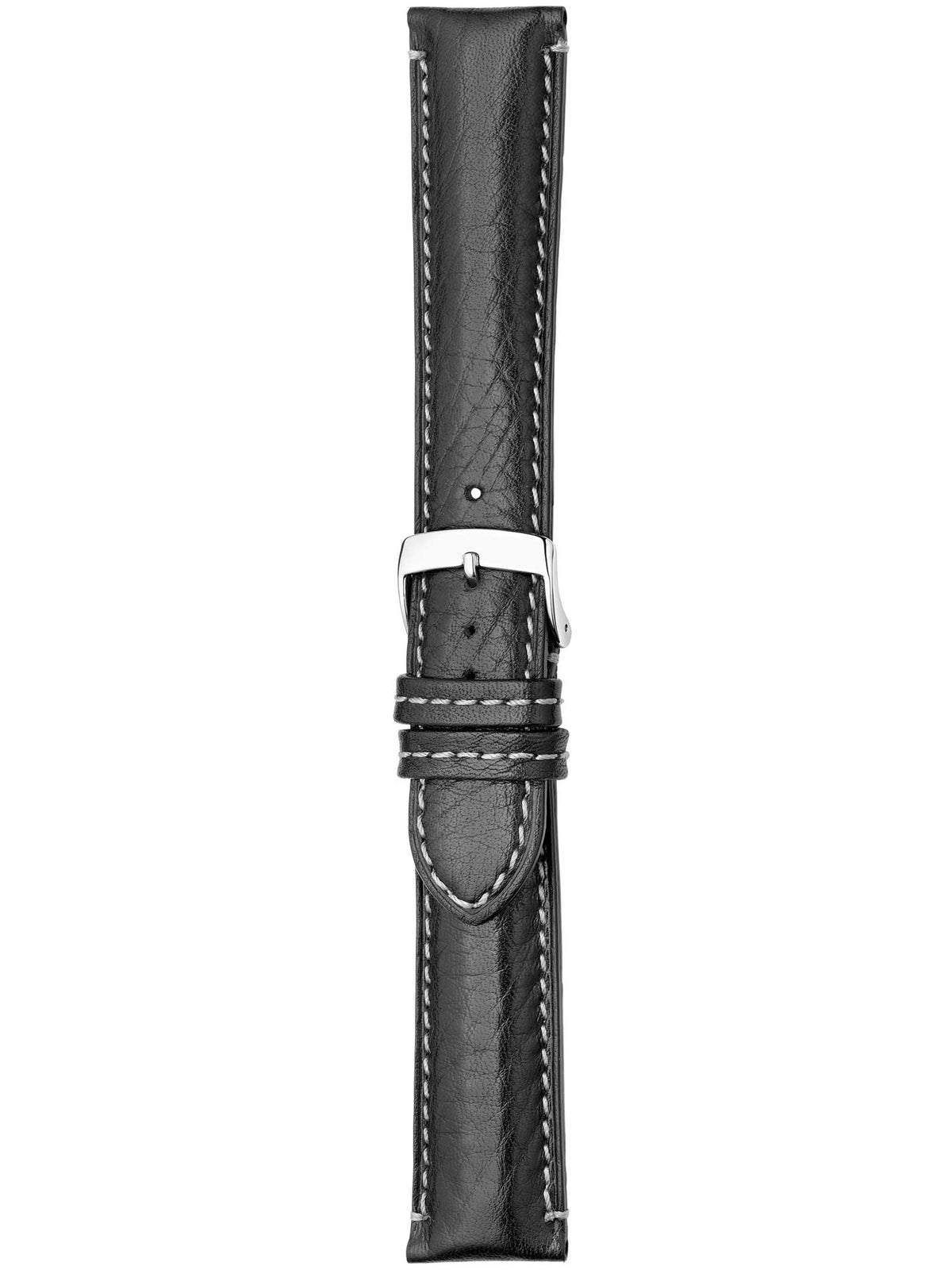 Herzog Madrid Lederarmband Schwarz