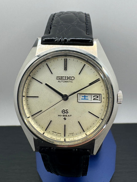 Grand Seiko 56GS Hi-Beat 5646-7010 – Mars 1973 – Jour-Date, Suwa, révisée
