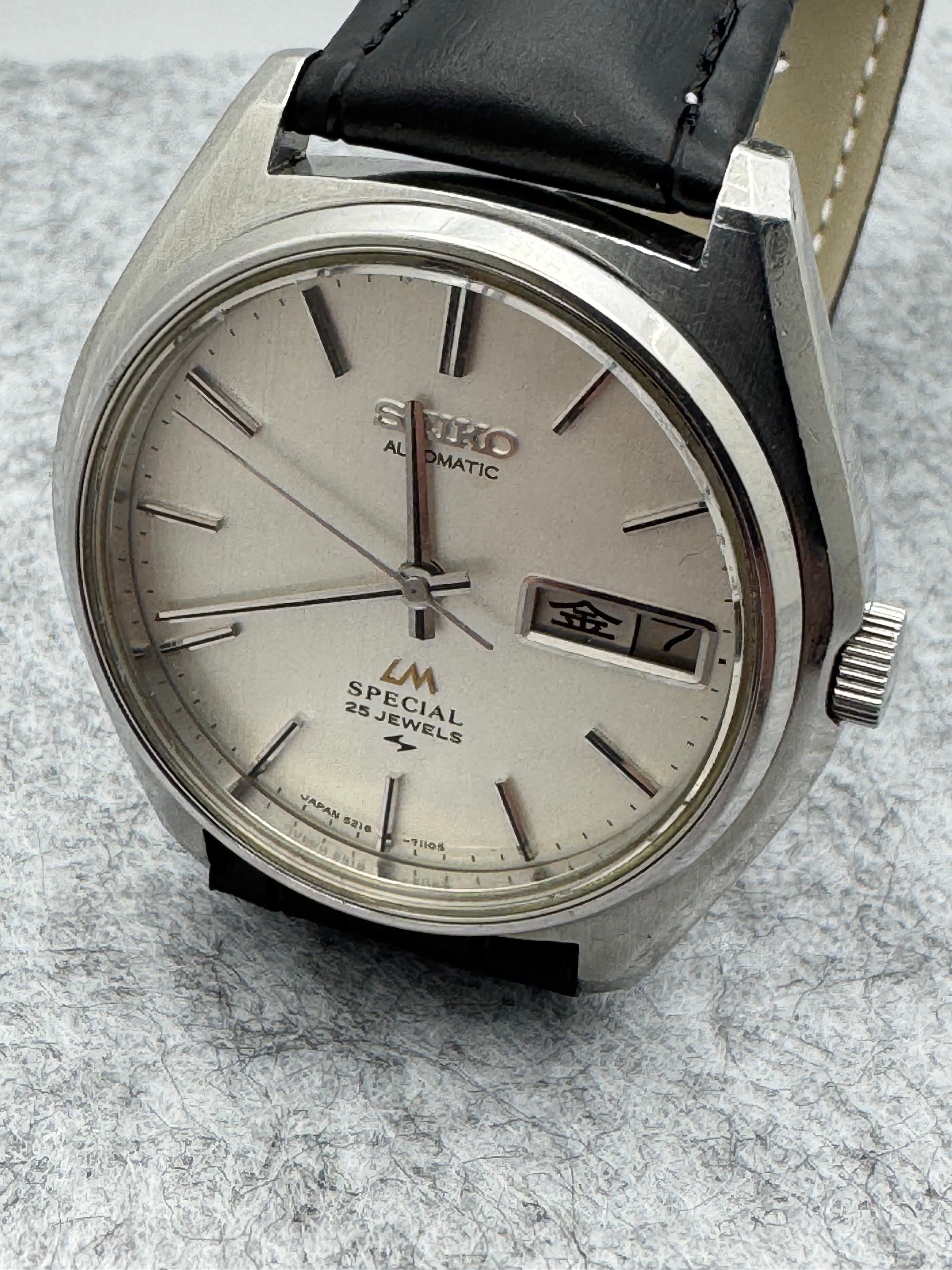 Seiko Lord Matic Special – Ref. 5216-7100 (October 1974, Japan