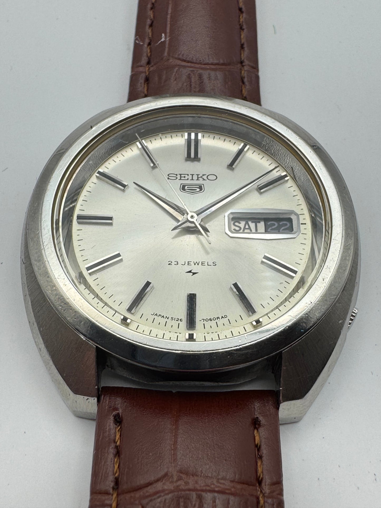 Seiko 5 Referenz 5126-7020 – Automatik Day-Date – Dezember 1968
