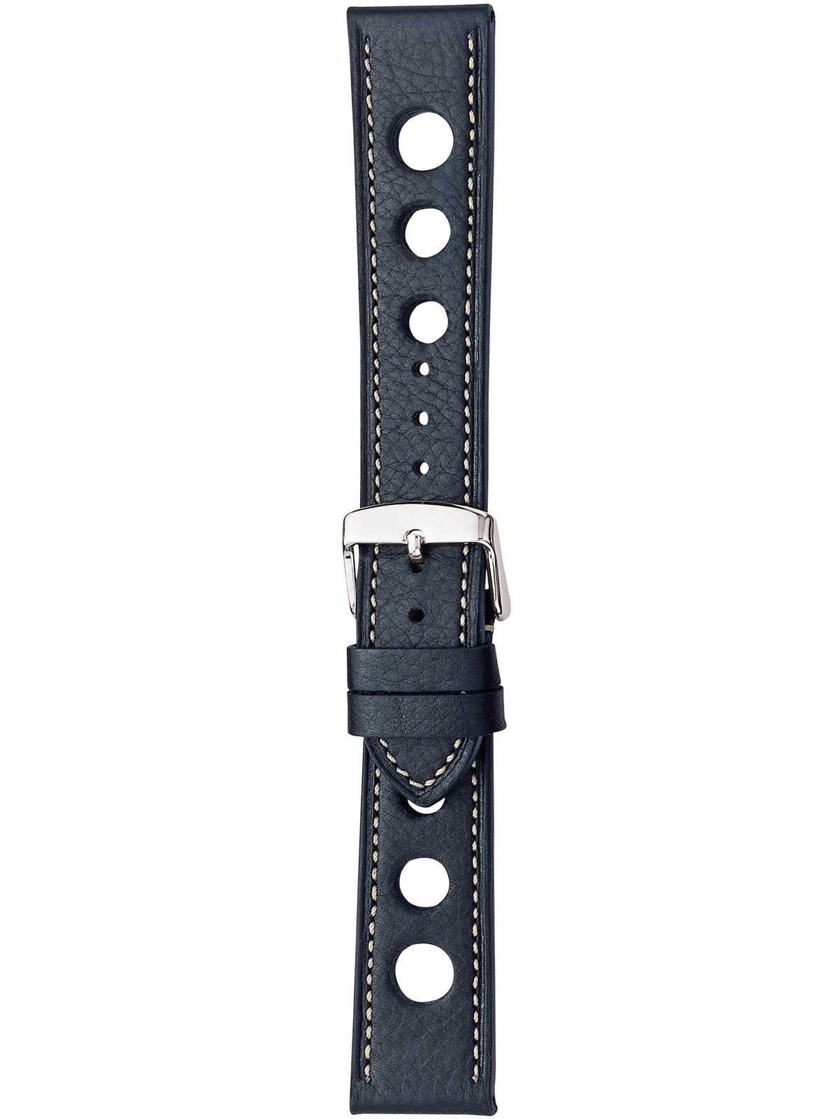 Herzog Grand Prix Lederarmband Schwarz