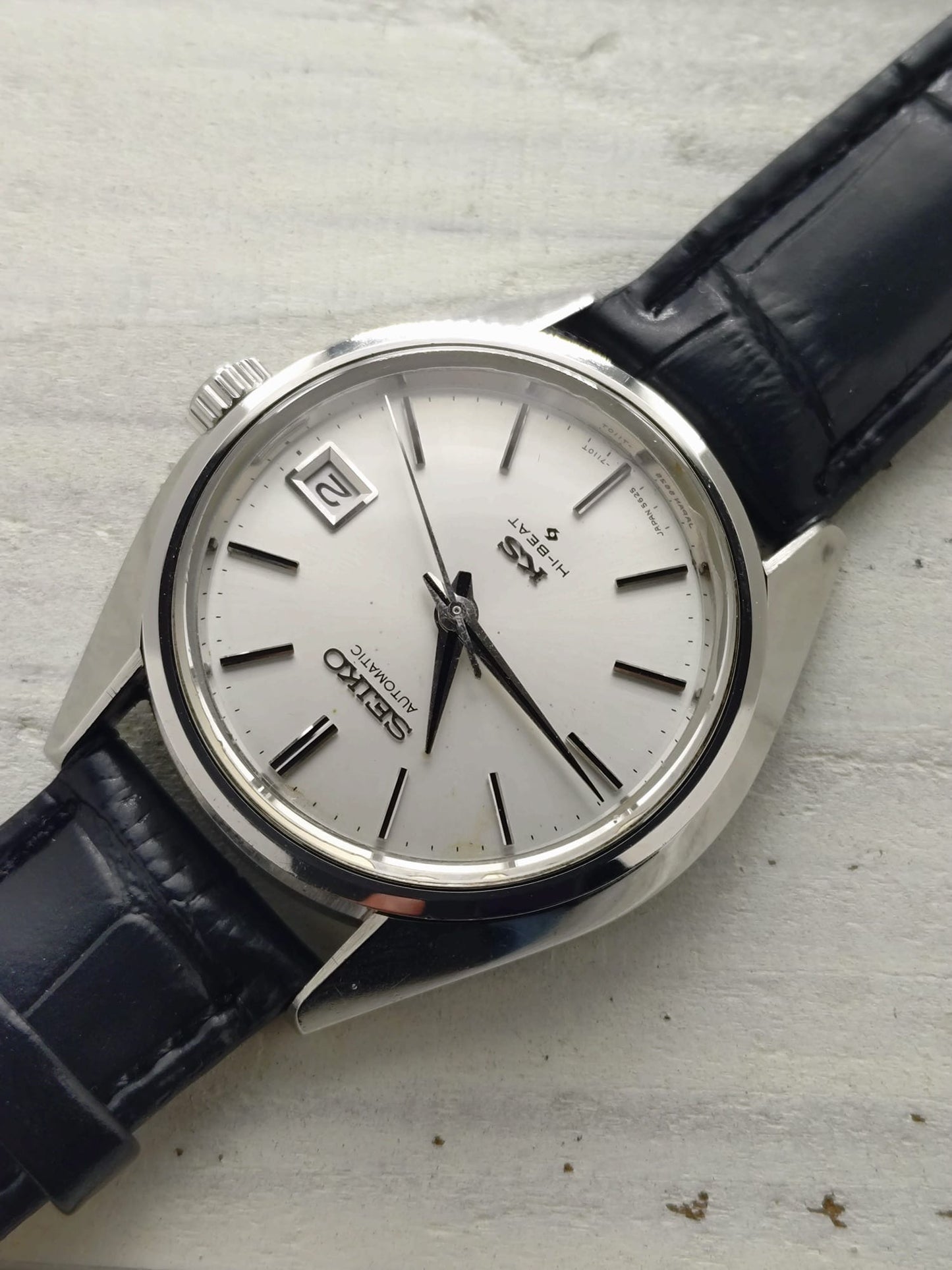 King Seiko 56KS Hi-Beat 5625-7110 – April 1972 – unpoliert, Suwa, revidiert