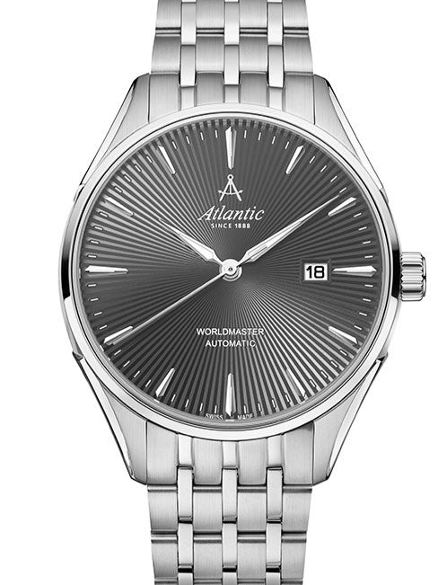 Atlantic Worldmaster 1888 Automatik NE – Anthrazit (42 mm)