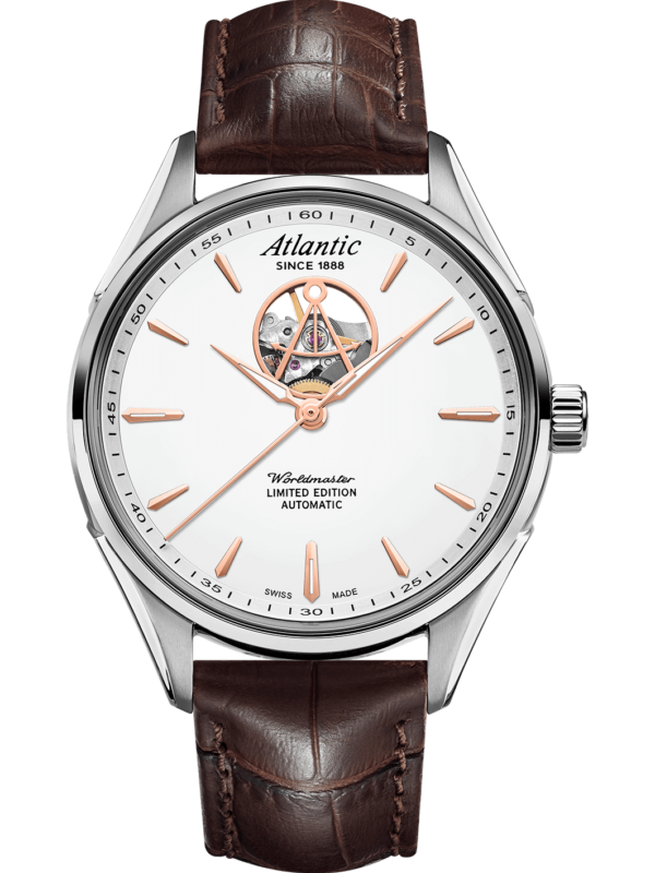 Atlantic Worldmaster Automatik Open Heart Limited Edition – Roségold (42 mm)