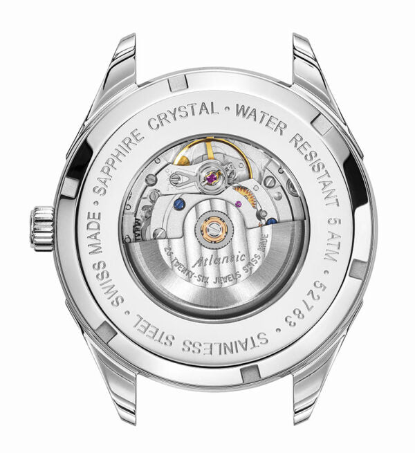 Atlantic Worldmaster Nightsky Moonphase – Blue Aventurine Dial