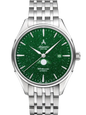 Atlantic Worldmaster Moonphase – Grüner Aventurin | Edelstahl (42 mm)