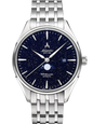 Atlantic Worldmaster Nightsky Moonphase – Blaues Aventurin-Zifferblatt | Edelstahlband (42 mm)