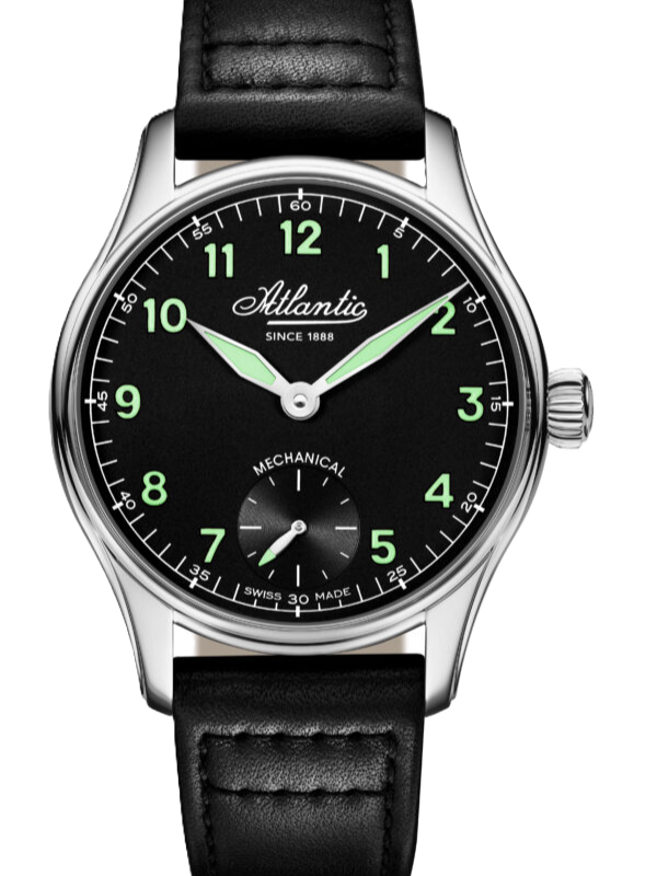 Atlantic Worldmaster – Manufakturkaliber ATL-2 | Schwarz (42 mm)