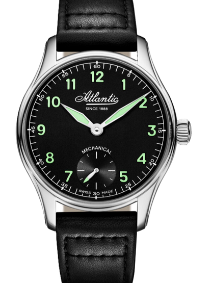 Atlantic Worldmaster – Manufakturkaliber ATL-2 | Schwarz (42 mm)