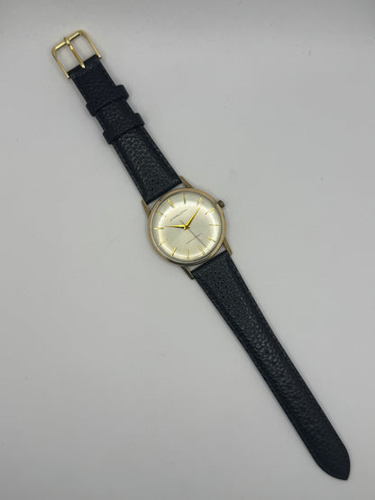 Seiko Liner « Diashock 23 Jewels » – Réf. 15010E – Calibre 3140, remontage manuel – Boîtier en plaqué or, début des années 1960 – fraîchement révisée