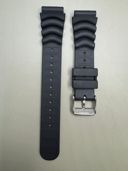 Original Seiko Diver-Armband DB73BP (20–18 mm) – schwarz (JDM)