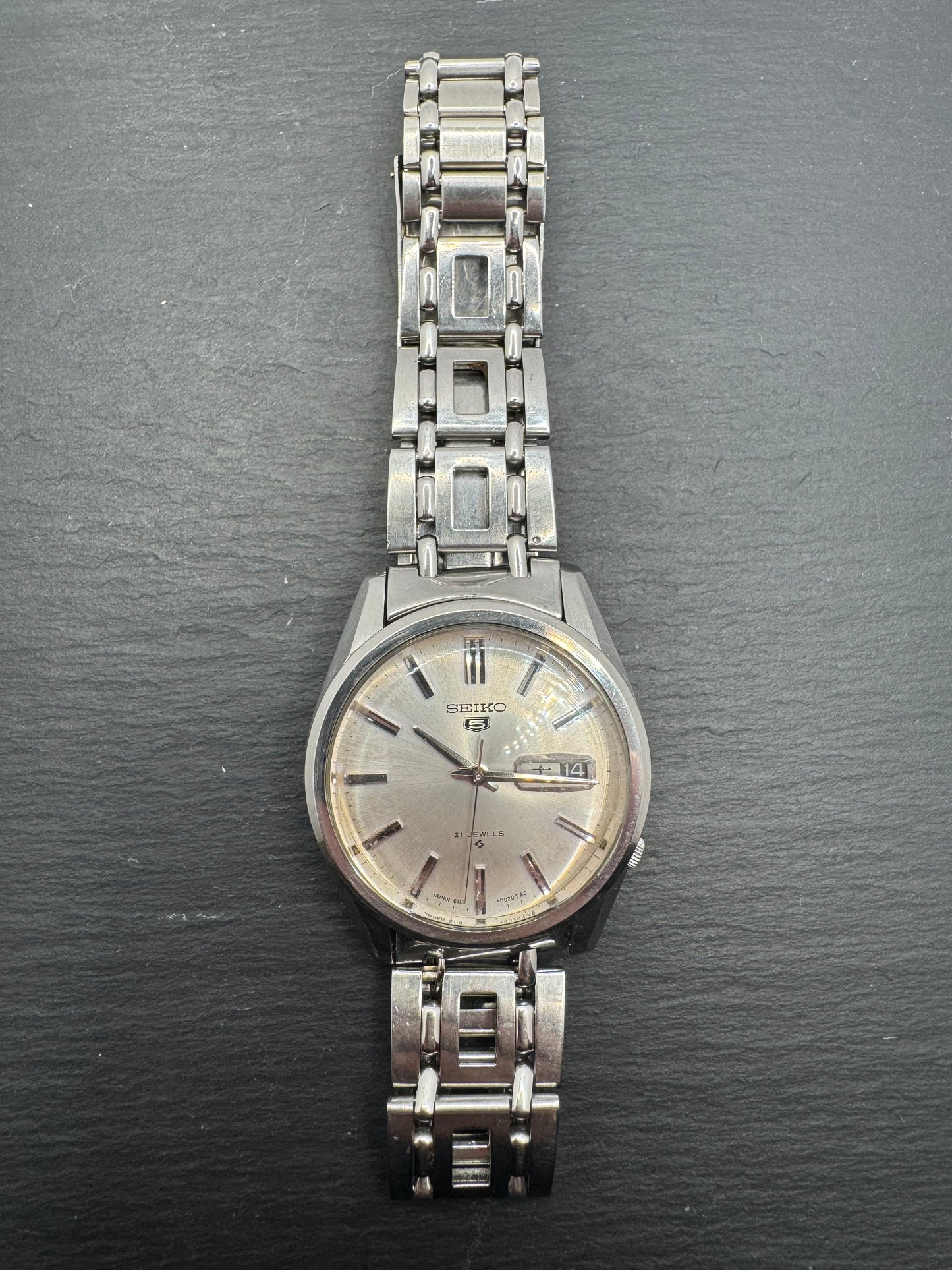 Seiko 5 – Ref. 6119-8020 – Dezember 1967 – frühe Day-Date Automatik – klassischer Vintage Allrounder