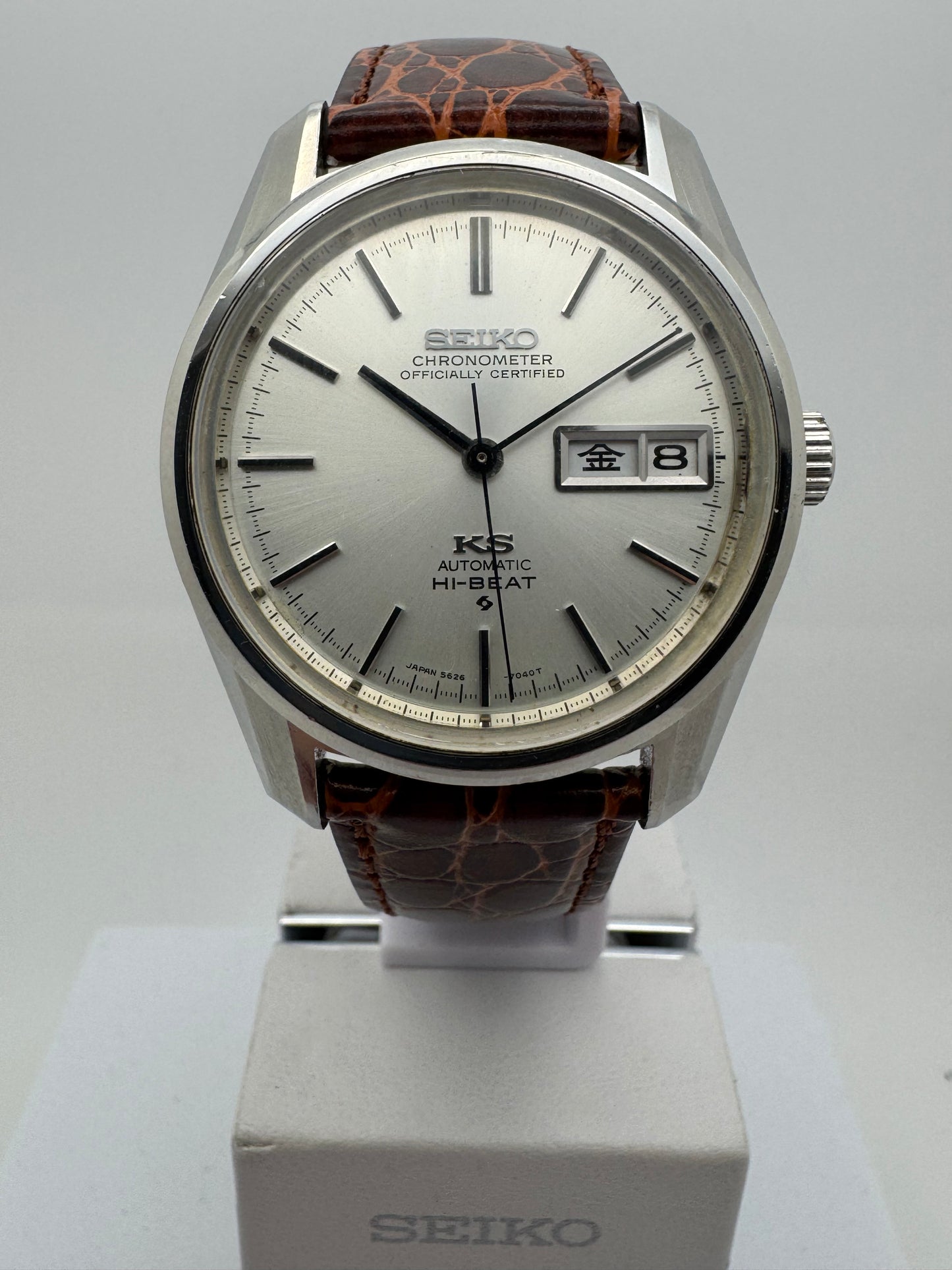King Seiko Chronometer Hi-Beat 5626-7041 (Juni 1973) – Vollrevision 2025/außergewöhnlicher Zustand