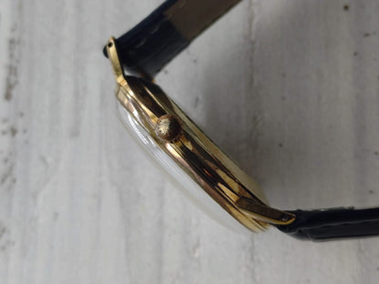 Seiko Crown « Diashock 21 Jewels » – Réf. J15003E – Calibre 560, remontage manuel – boîtier plaqué or, début des années 1960 – fraîchement révisée