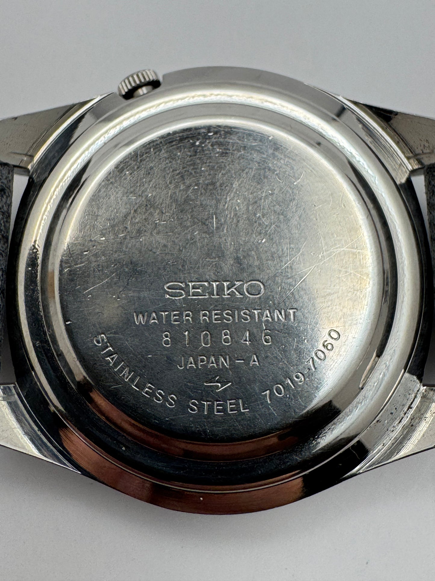 Seiko Actus 7019-7060 — Januar 1978 (Daini Seikosha, JDM)