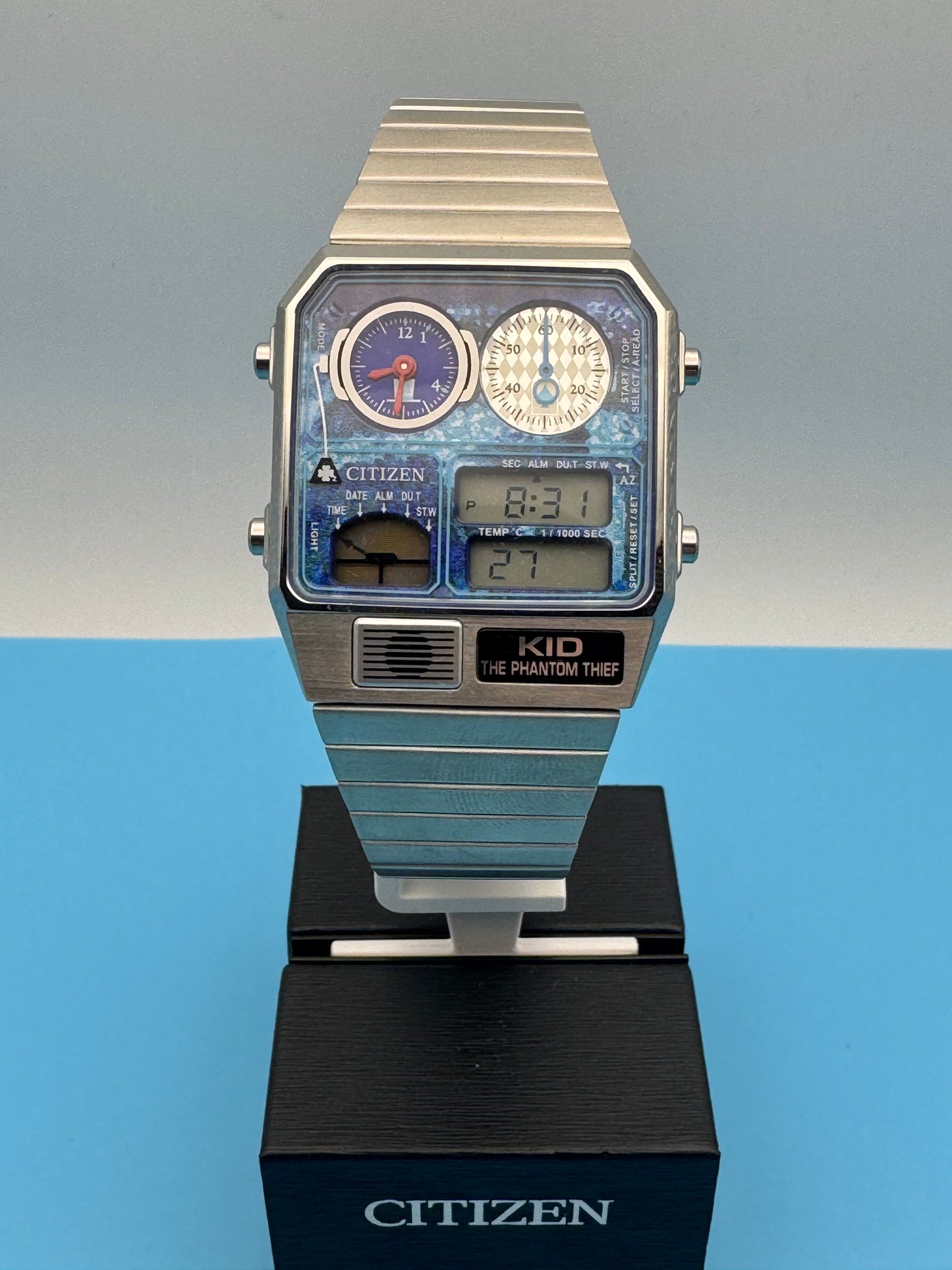 Citizen × Detective Conan “Kid the Phantom Thief” – Limited Edition Ana-Digi Uhr (Full Set, ungetragen)