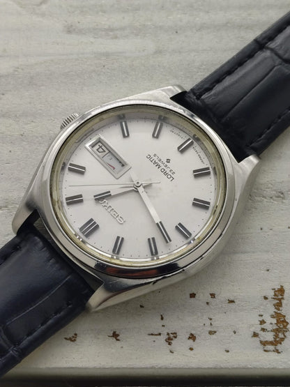 Seiko Lord Matic 5606-7070 – Calibre 5606A, 23 rubis, Suwa Seikosha – Boîtier monocoque – Mars 1969 – fraîchement révisée