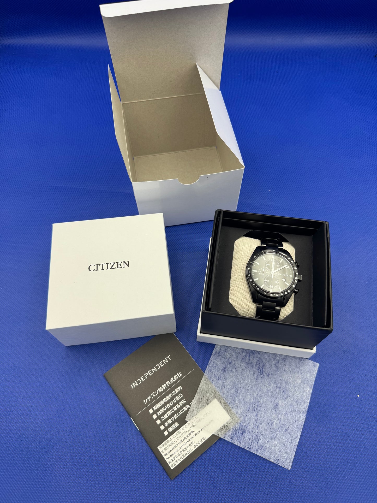Citizen INDEPENDENT BA7-140-51 – Sportlicher JDM-Chronograph der „Timeless Line“ (neu, ungetragen)
