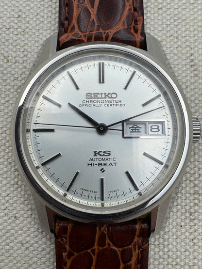 King Seiko Chronometer Hi-Beat 5626-7041 (Juni 1973) – Vollrevision 2025/außergewöhnlicher Zustand