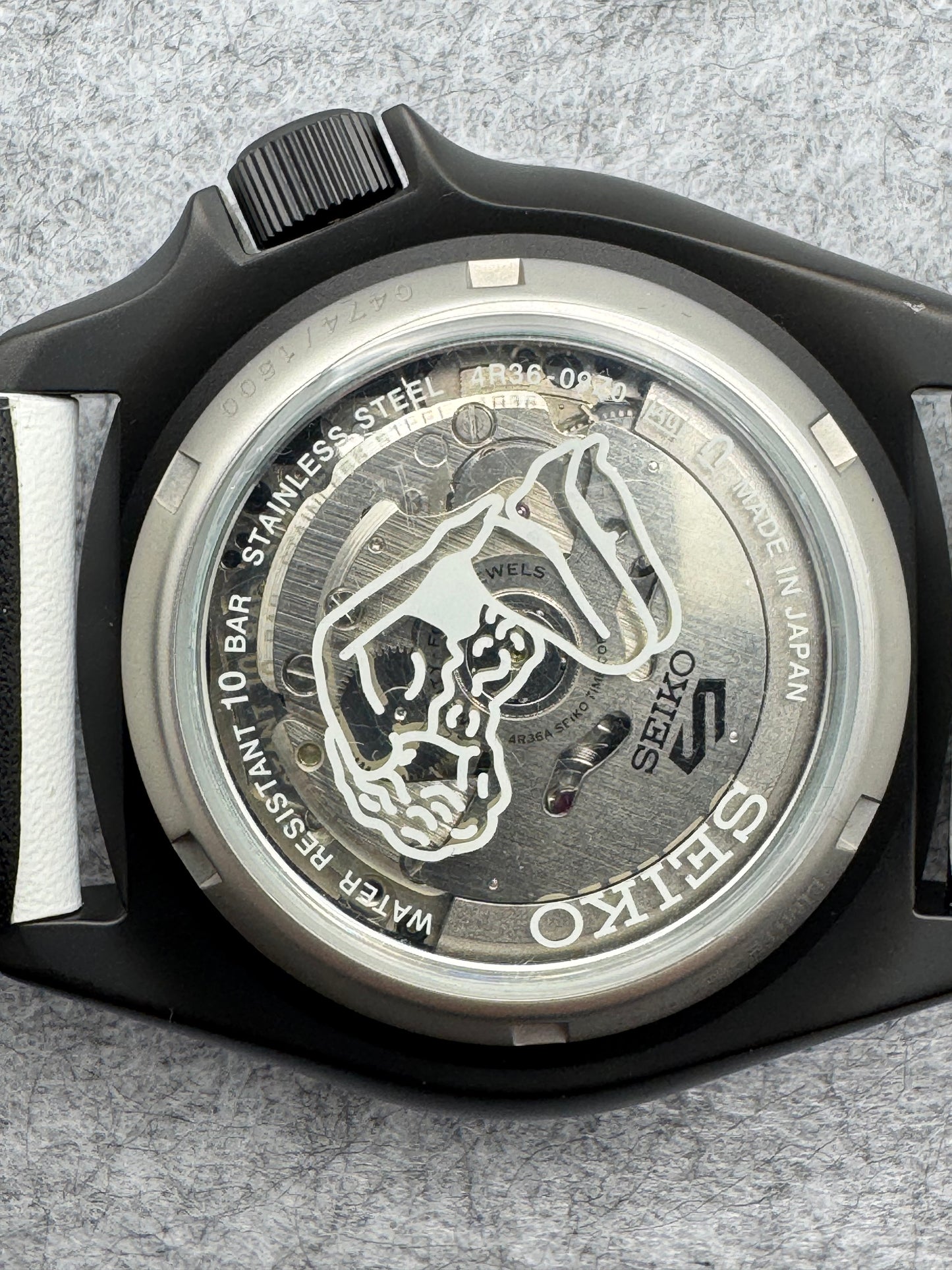 Seiko 5 Sports “AUT○ MOAI” Limited Edition SBSA123 (JDM)