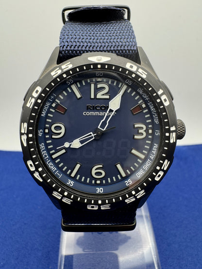 Ricoh Commander 660 – Solar/Hybrid Field JDM Watch – Full Set (2016, Made in Japan)