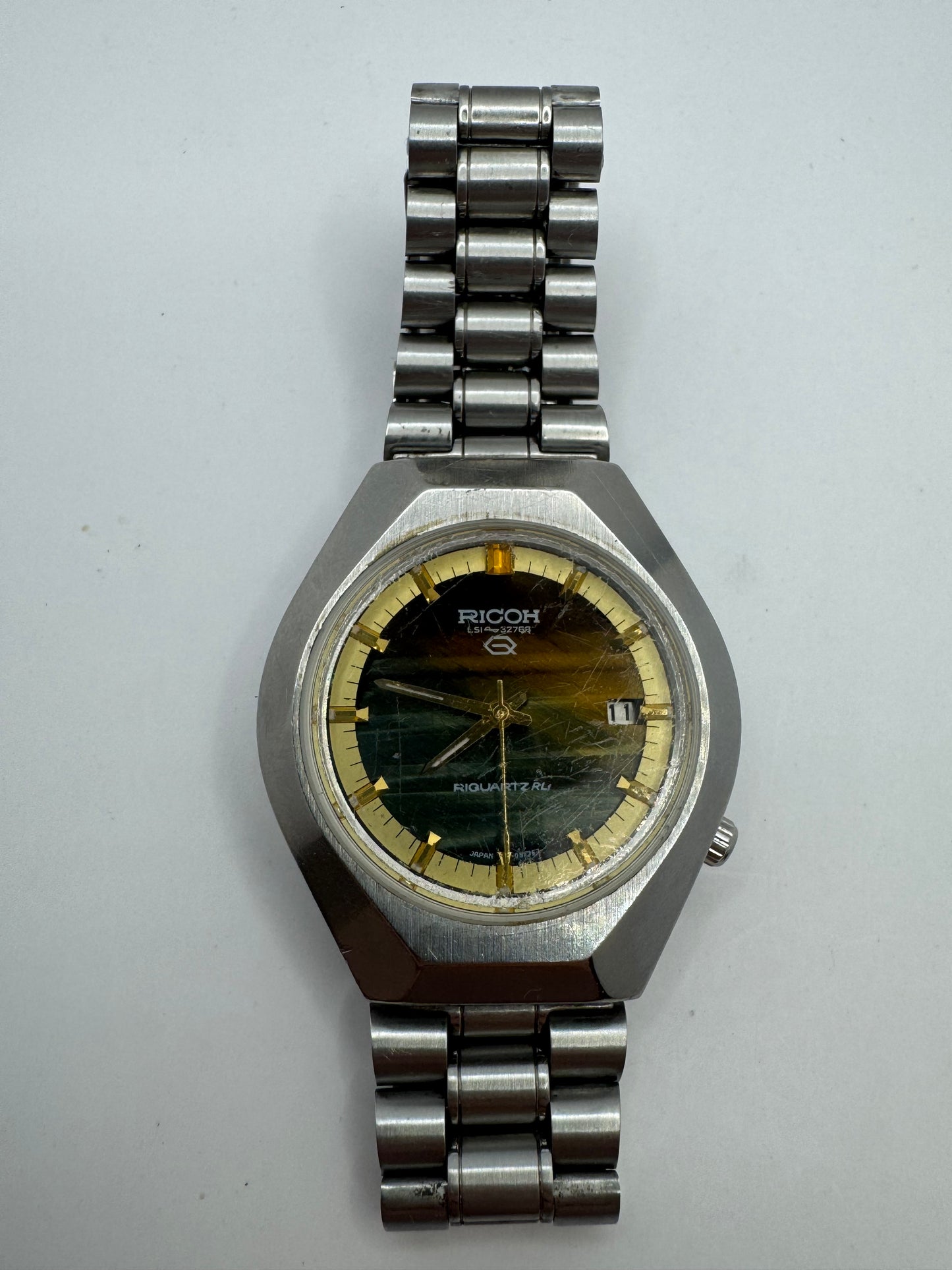 Ricoh Riquartz RL – Ref. 571006B – frühes Inhouse-Quarz – Japan ca. 1974–1976