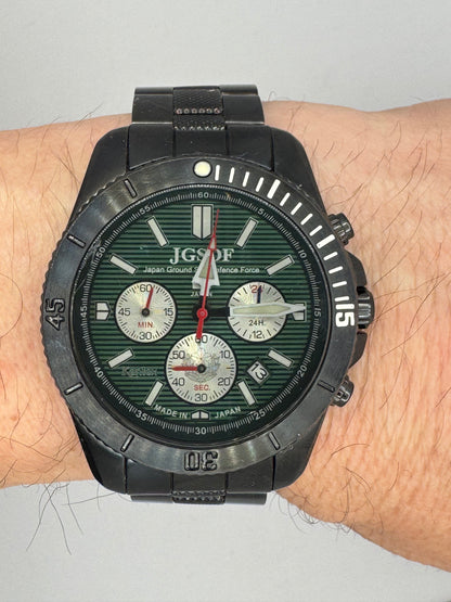 Kentex JGSDF Chronograph (Ref. S690M) – nummeriertes Militärmodell mit defekter Chronographenfunktion
