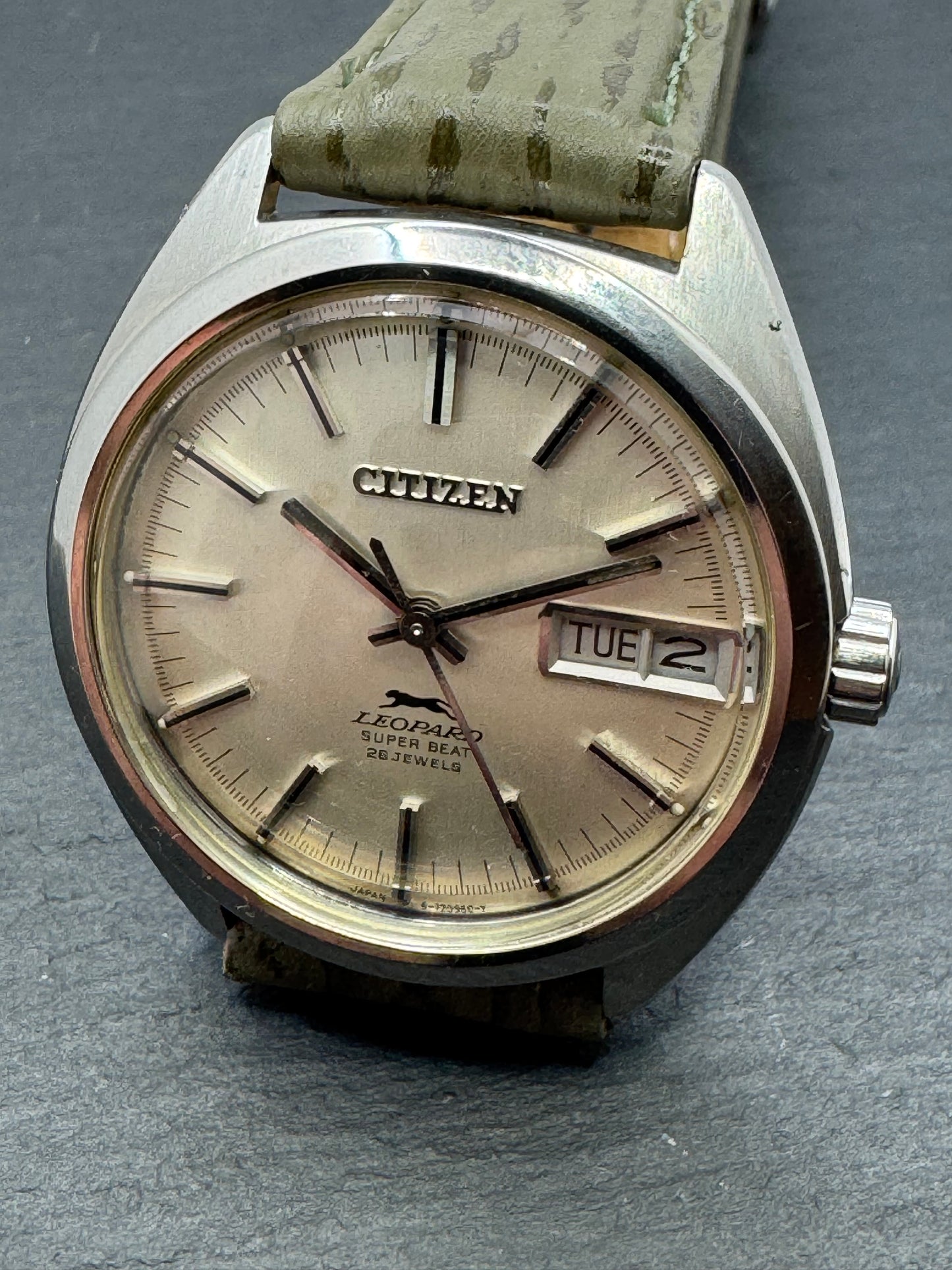 Citizen Leopard Super Beat Automatic - Ref. 4-720601Y (Mai 1970) High-Beat 28.800 A/h