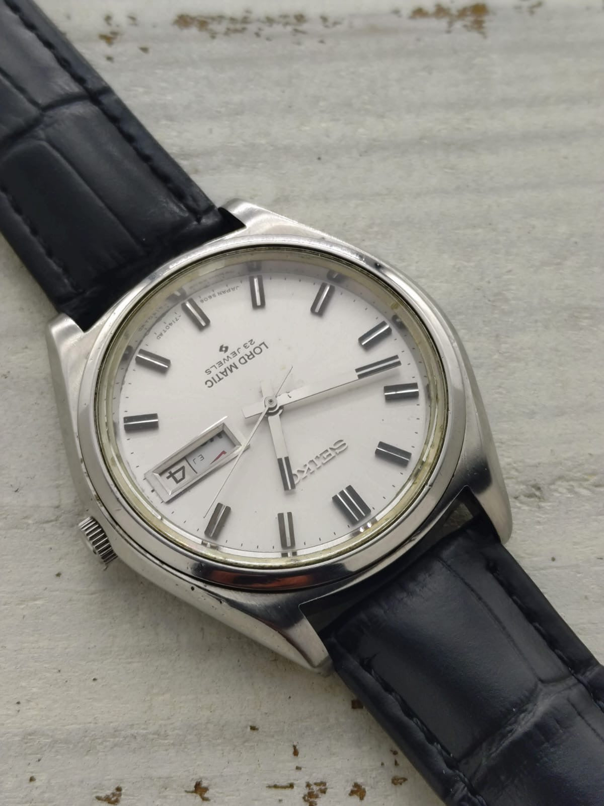 Seiko Lord Matic 5606-7070 – Calibre 5606A, 23 rubis, Suwa Seikosha – Boîtier monocoque – Mars 1969 – fraîchement révisée