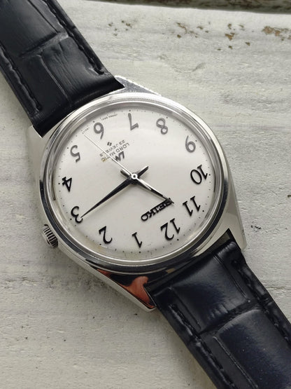 Seiko Lord Matic 5601-9000 – Juni 1970 – Time-only Arabic, revidiert