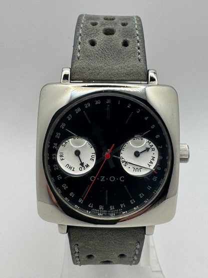 Citizen-gefertigtes Design-Objekt „OZOC" (Citizen Kaliber 6355) – Triple-Calendar-Quarzuhr – seltenes JDM-Sammlerstück von November 1997