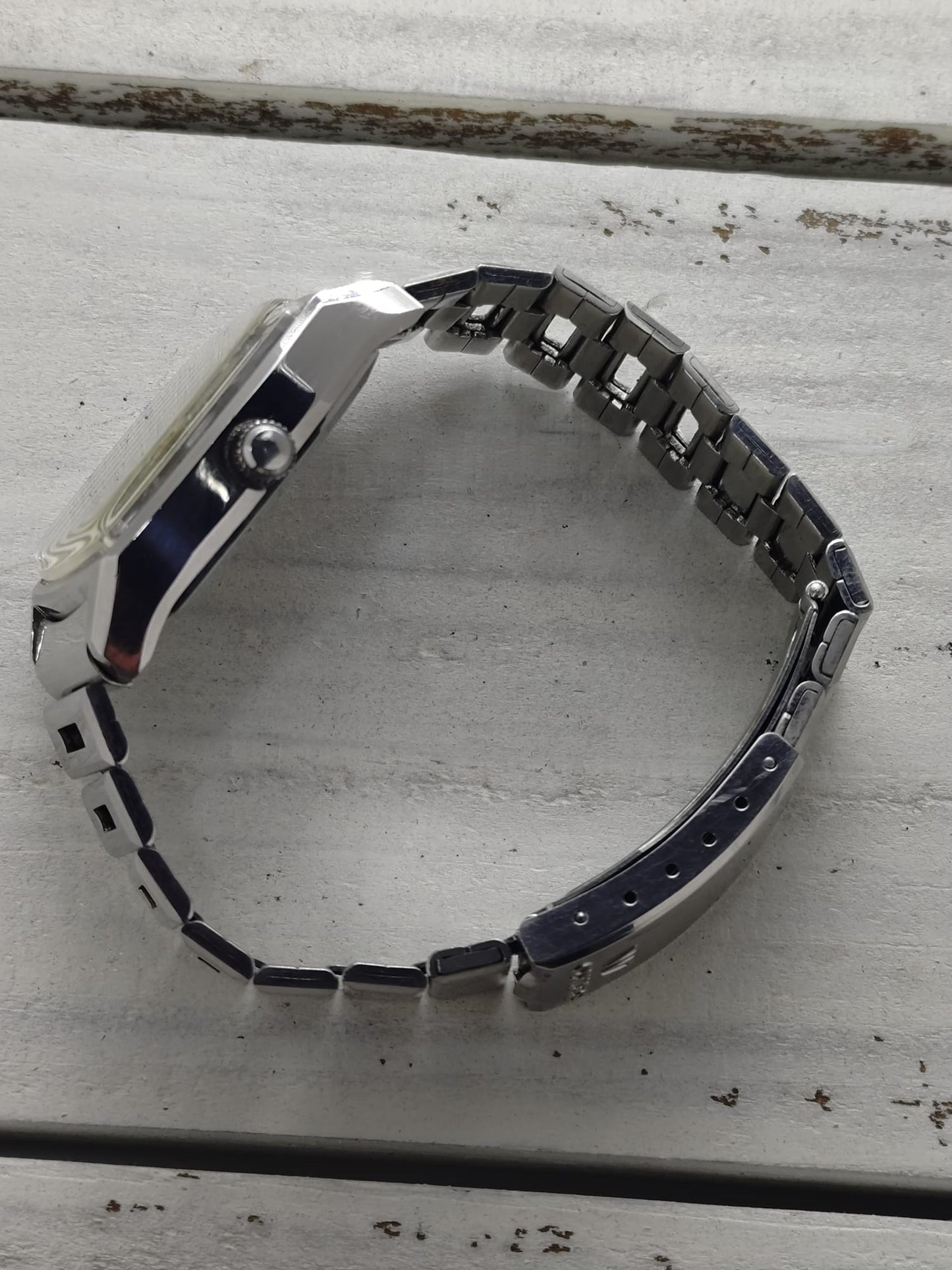 Seiko Lord Matic 5605-5000 – Graues Leinen-Zifferblatt & Original-Stahlband – 25 Jewels, Dezember 1969