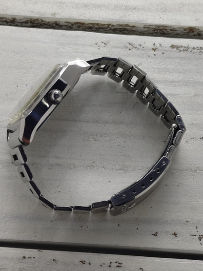 Seiko Lord Matic 5605-5000 – Graues Leinen-Zifferblatt & Original-Stahlband – 25 Jewels, Dezember 1969