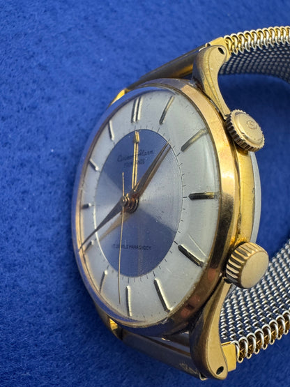 Citizen Alarm – 4 Zeiger, Parashock, 17 Jewels – Ref. 15708, vergoldet 20 μ – Handaufzugswecker der 1960er