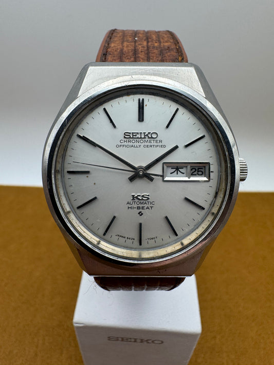 King Seiko Chronometer 5606-8061 – Officially Certified Hi-Beat (Suwa, Juli 1975)