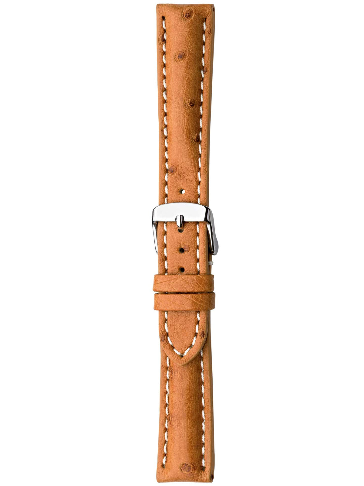 Herzog Strauss-Chrono Lederarmband Honig