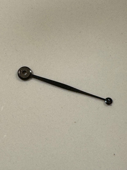 Vintage minute hand for Seikosha watches (blued steel) - NOS original spare part
