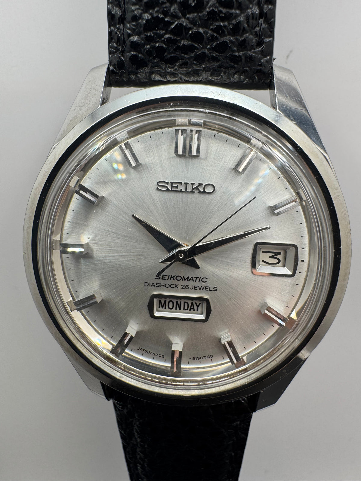 Seiko Seikomatic Weekdater – Ref. 6206-8130 – Kaliber 6206B, Automatik, Suwa Seikosha – Juni 1966 – frisch revidiert