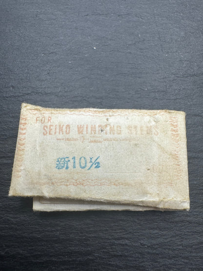 Winding Stem suitable for Seiko – Size 10½''' – Vintage Men's Hand-Wound Watch – (1 piece) – NOS