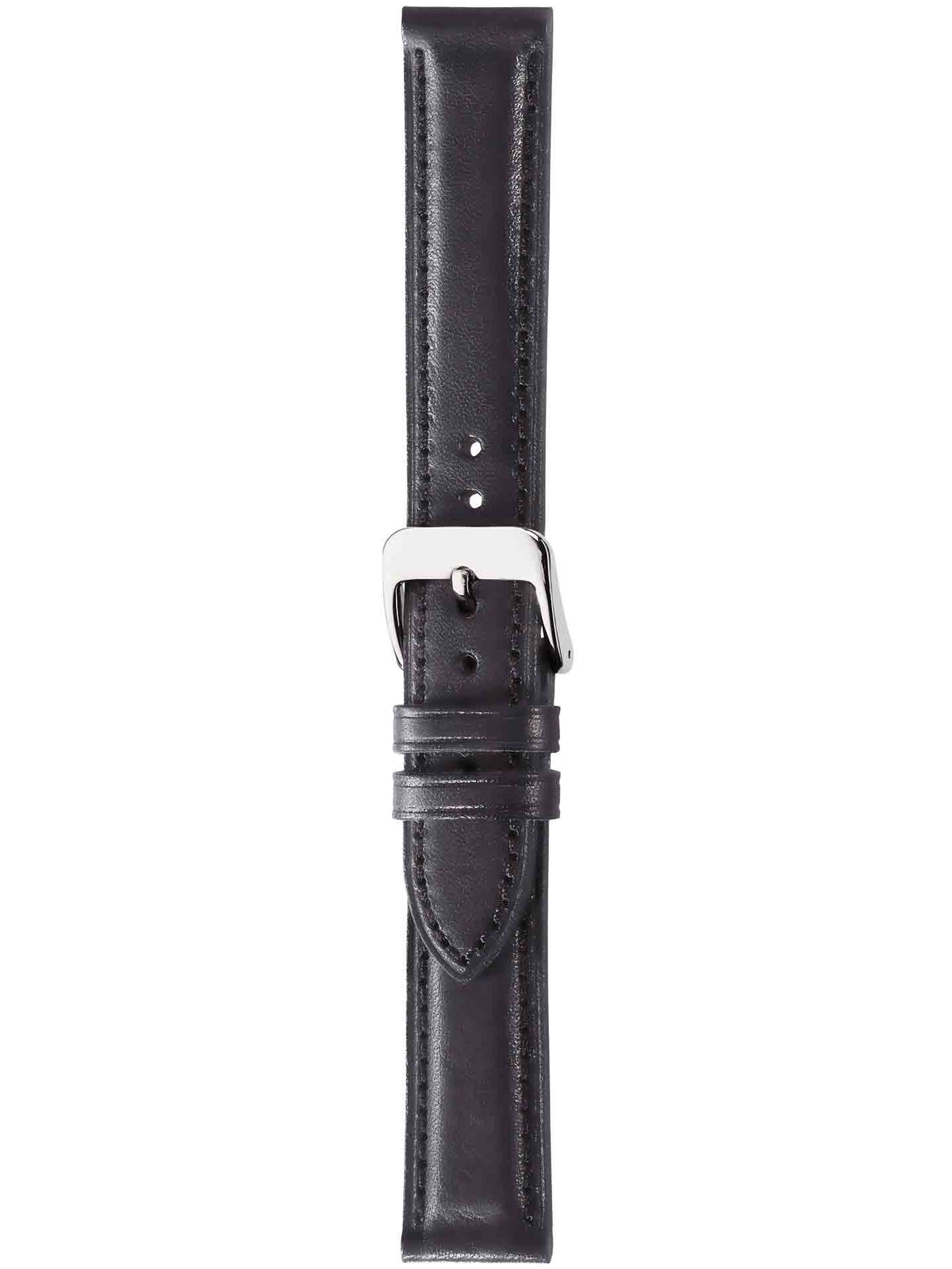 Herzog Toskana Lederarmband Schwarz