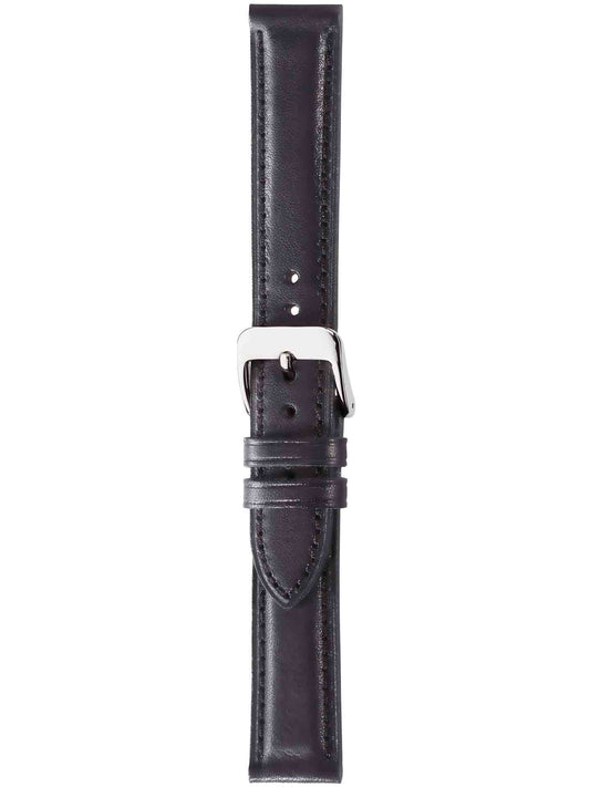 Herzog Toskana Lederarmband Schwarz
