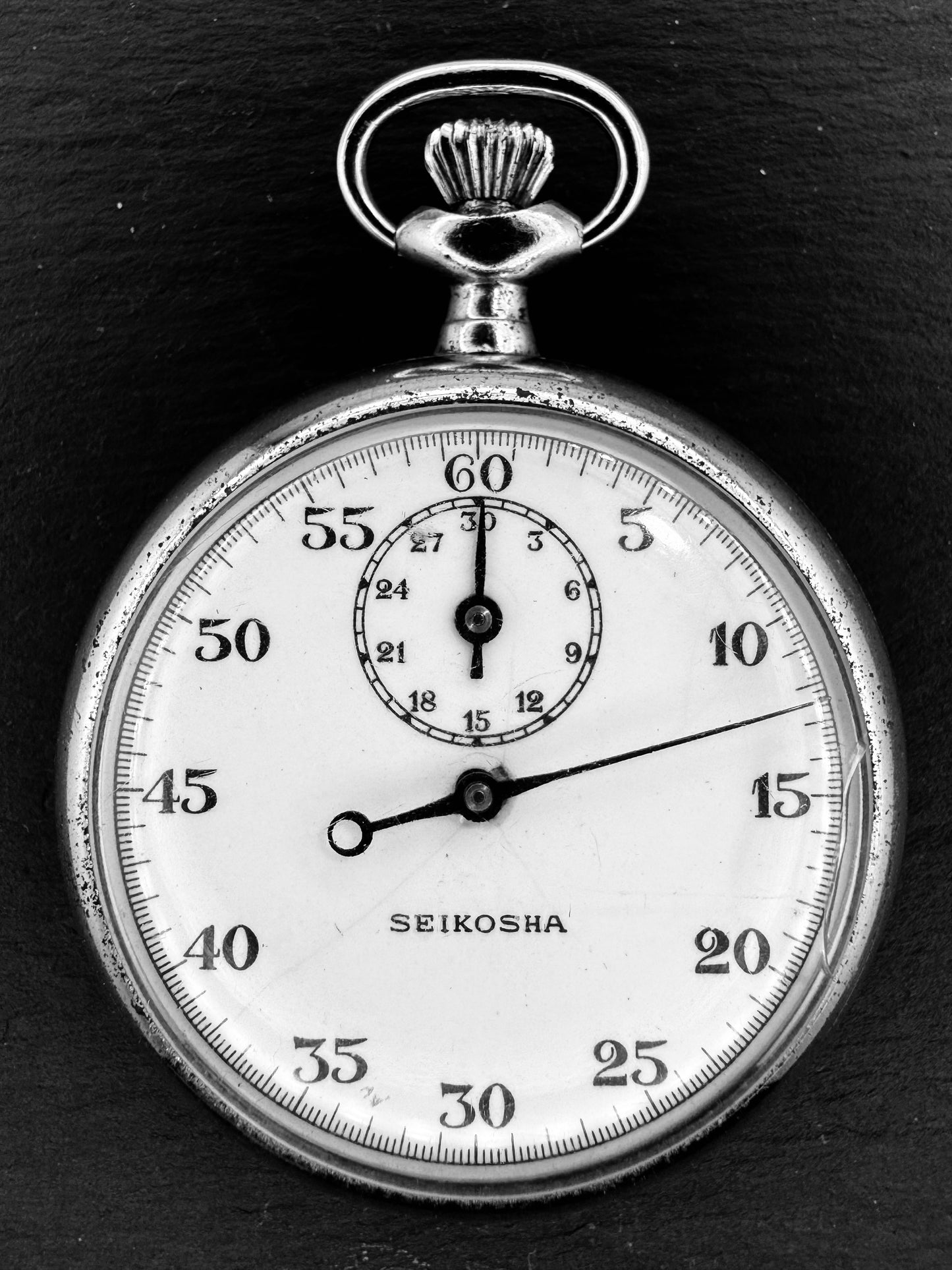 Rarität: Seikosha Stoppuhr – Japanische Staatsbahn (国鉄 / Kokutetsu) – Showa 28 (1953)