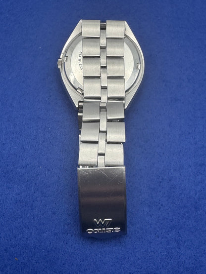 Seiko Lord Matic 5606-7270 – Blue &amp; Gold Dial – August 1973 (Suwa Factory)