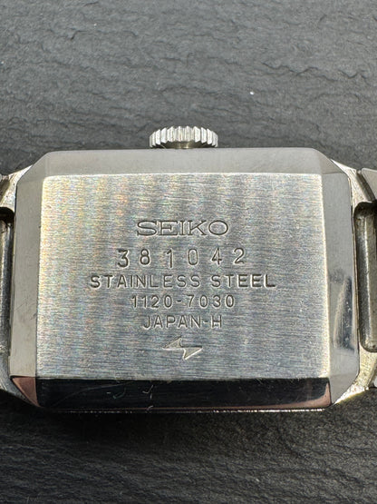 Seiko Hi-Beat Special 1120-7030 – Oktober 1973 – Facettiertes Glas – integriertes Band – revidiert