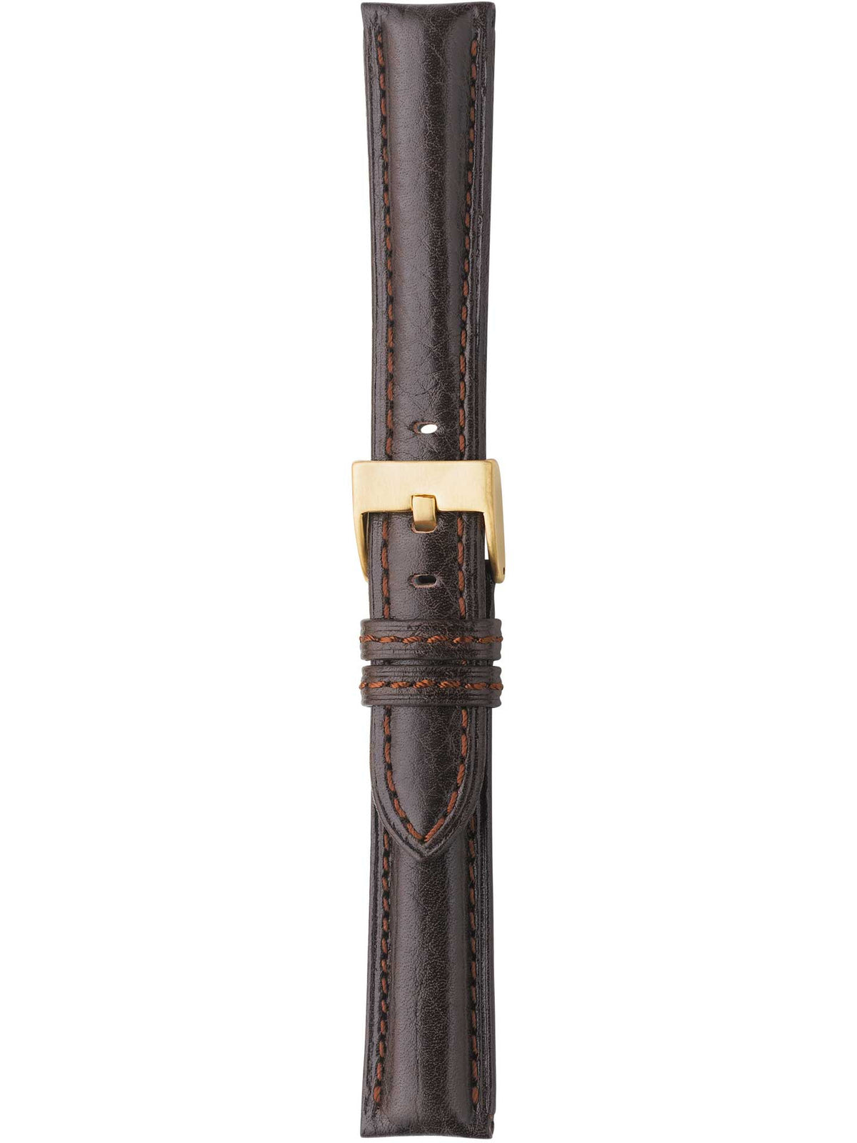 Herzog Ascot Lederarmband Braun