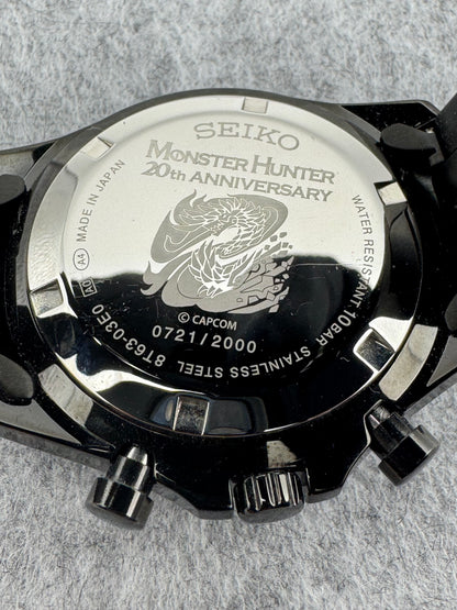 Seiko × Monster Hunter 20th Anniversary “Alatreon” Limited Edition – Ref. 8T63-03E0 (Full Set)